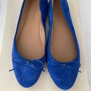 Suede flats
